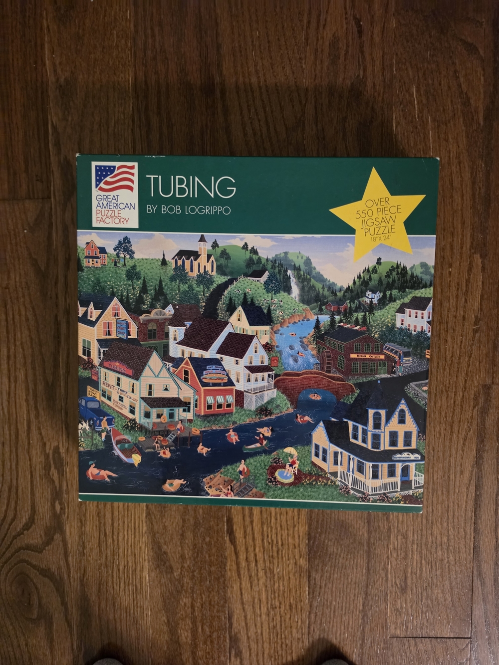 "Tubing" Jigsaw Puzzle